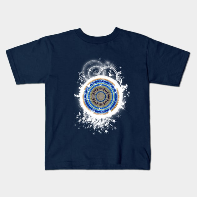 New Galaxy - Whiter edit Kids T-Shirt by scatharis